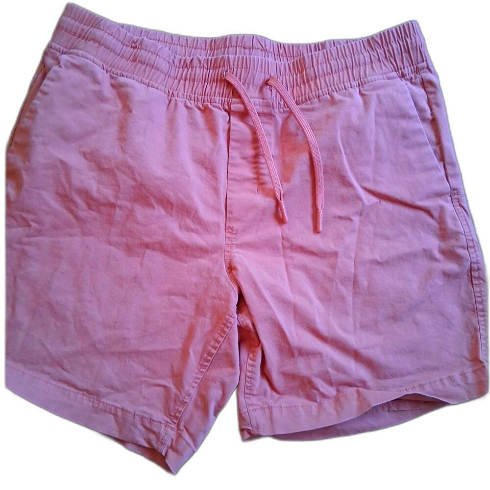 Calvin Klein Muted Orange Drawstring Shorts